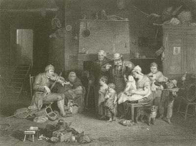 O violinista cego de David Wilkie