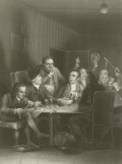 Os Clubbists de David Wilkie