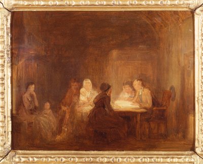 The Cotters Saturday Night - a Sketch de David Wilkie