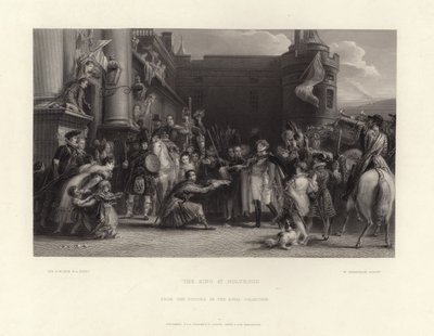O rei em Holyrood de David Wilkie