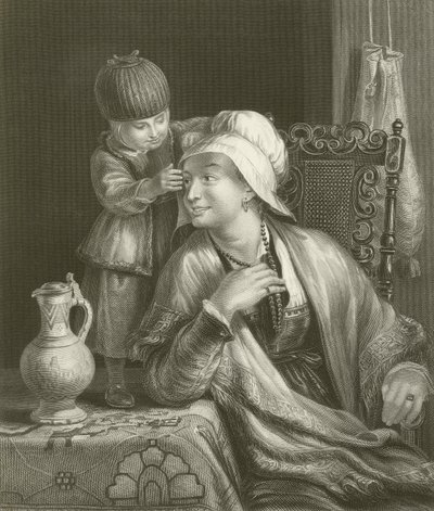 A mãe e a criança de David Wilkie