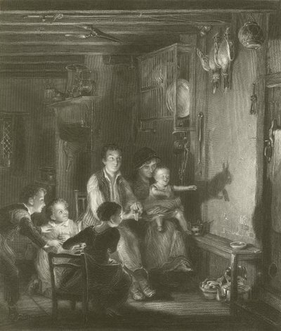 O coelho na parede de David Wilkie