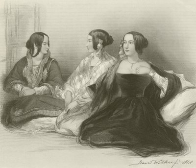 Três irmãs gregas em Therapia de David Wilkie