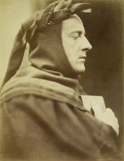 Pré-Rafaelite : John Everett Millais (1829-1896) como Dante par Wynfield, David Wilkie (1837-1887) de David Wilkie Wynfield