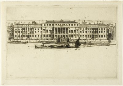 Custom House, prato um do London Set de David Young Cameron