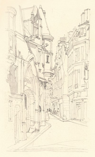Hotel de Sens, 1915 de David Young Cameron