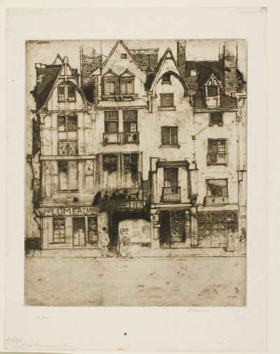 Place Plumereau, Passeios de David Young Cameron