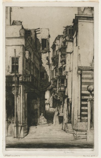 Rua no Cairo de David Young Cameron