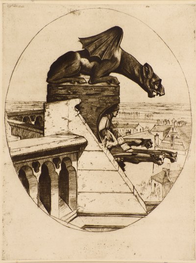 A Quimera de Amiens (gravura) de David Young Cameron