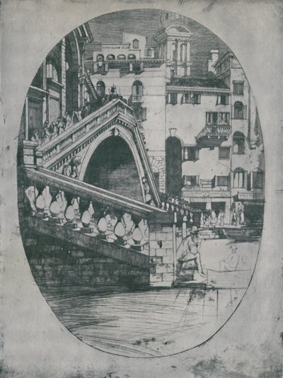 O Rialto, c1900, 1925. de David Young Cameron