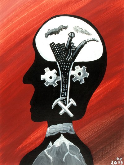 Tempos modernos feitos de aço de David Zabel