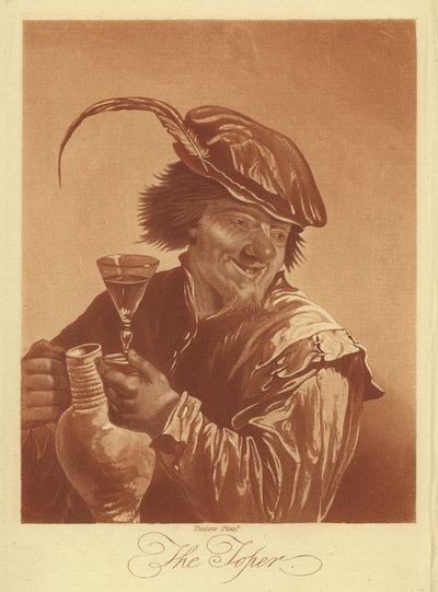 O Toper (gravura) de David the Younger (after) Teniers