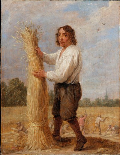 Uma alegoria das quatro estações: verão de David Teniers the Younger