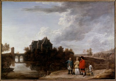 Le chateau de Teniers a Perck Pintura de David Teniers II le jeune (1610-1690) Século XVII de David Teniers the Younger