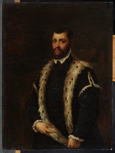 Retrato de um homem de David Teniers the Younger