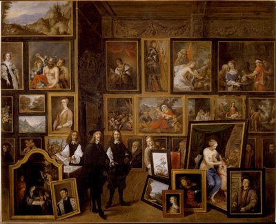 A Colecção de Arte do Arquiduque Leopold Wilhelm em Bruxelas (Pintura de David Teniers the Younger