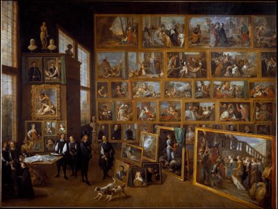 A Colecção de Arte do Arquiduque Leopold Wilhelm em Bruxelas (Pintura de David Teniers the Younger