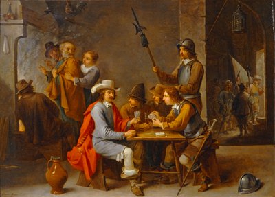 A negação de São Pedro de David the Younger Teniers