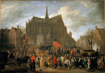 O jogo do papegai em Bruxelas (Pintura de David Teniers the Younger