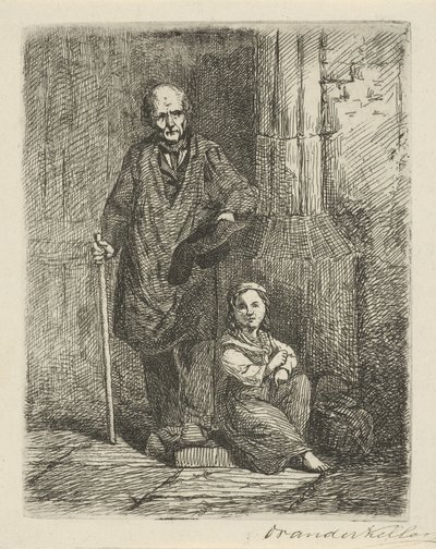 Mendigo de David van der Kellen