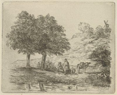 paisagem com a familia de David van der Kellen