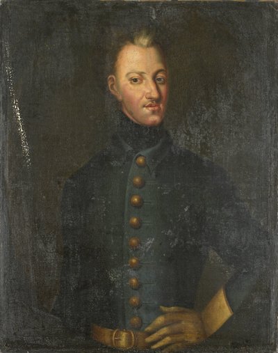 Carlos XII (1682-1718), Rei da Suécia de David von Krafft (copy after)