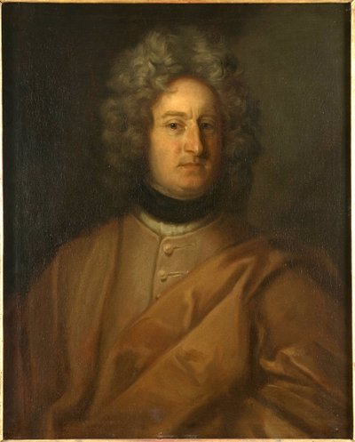 Christopher Polhammar (Pohlem), cientista, inventor e industrialista sueco - Retrato de Christopher Polhem (1661-1751), de Krafft, David, von (1655-1724). Óleo sobre tela. Tamanho: 78x63,5 cm. Nationalmuseum Estocolmo de David von Krafft