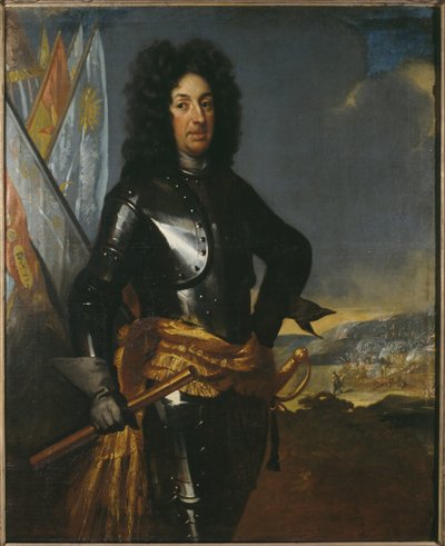 Le comte Adam Ludvig Lewenhaupt, general suedois - Retrato do Conde Adam Ludvig Lewenhaupt (1659-1719), de Krafft, David, von (1655-1724). Óleo sobre tela. Dimensão: 144x117 cm. Museu Nacional de Estocolmo de David von Krafft