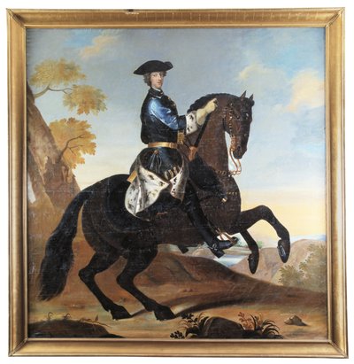 Porträt, Reiter de David von Krafft