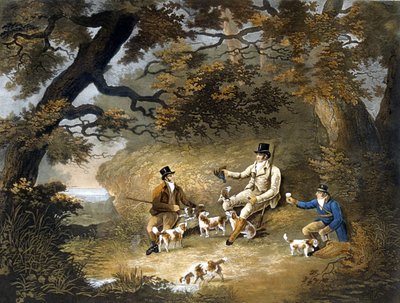 Tiroteio, placa 3, gravado por R.G. Reeve de Dean Snr. (after) Wolstenholme
