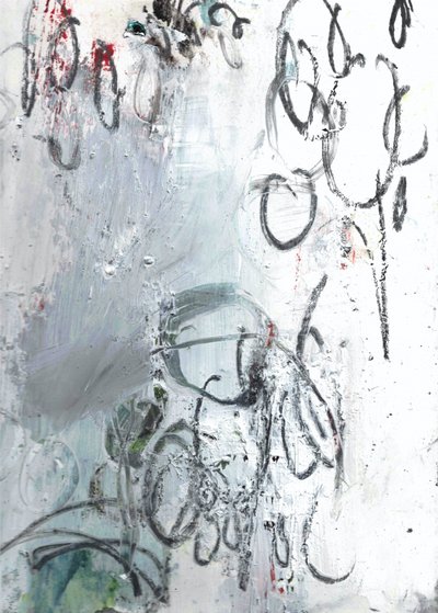 Linhas abstratas e textura de Deb Chaney