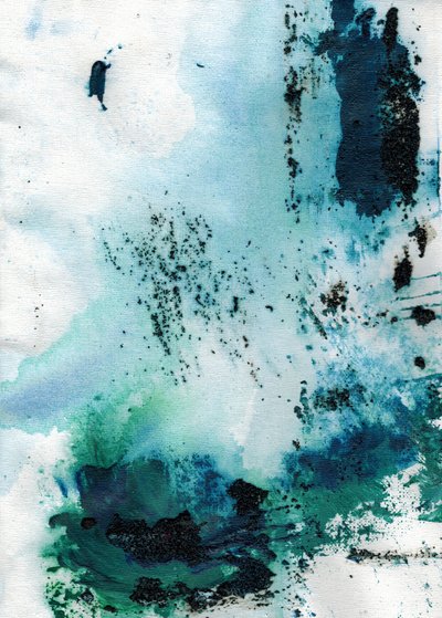 Fluxo Verde-Azul Profundo de Deb Chaney