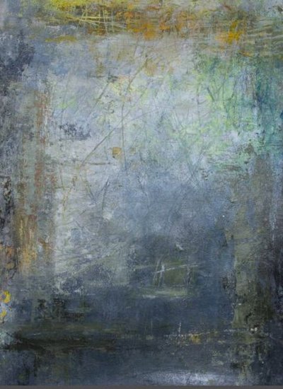 Paisagem abstrata com efeito envelhecido de Deb Chaney