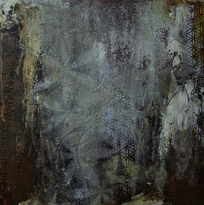 Textura geométrica grunge de Deb Chaney
