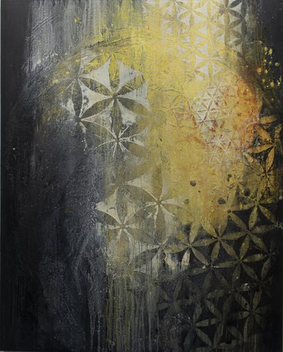 Geometria Sagrada: Brilho Dourado de Deb Chaney