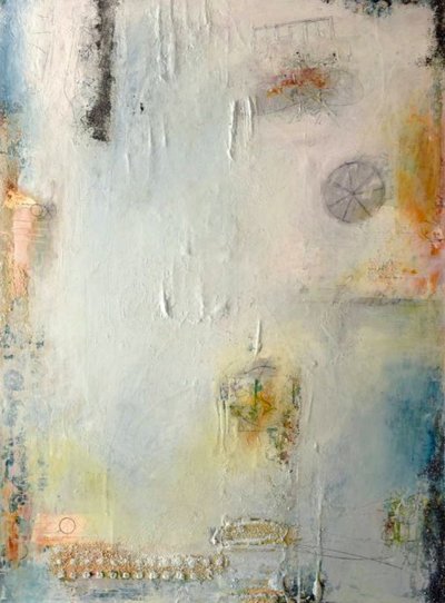 Abstrato com textura subtil de Deb Chaney