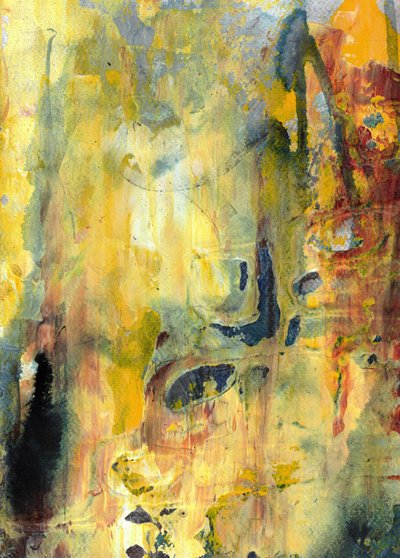 Ouro Abstrato Vibrante de Deb Chaney