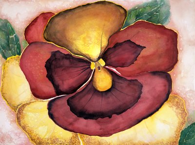 Pansey, 2007 (aguarela) de Deborah Eve Alastra