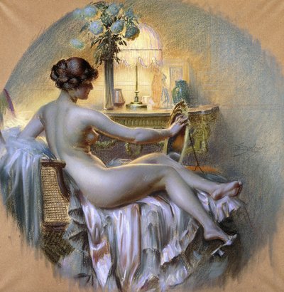 O banheiro de Delphin Enjolras