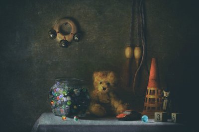 Brinquedos nostálgicos da infância de Delphine Devos