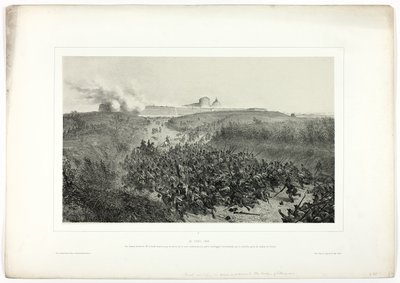 30 de abril de 1849, de Memórias da Itália: Expedição a Roma de Denis Auguste Marie Raffet