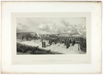 Bateria nº 10, de Souvenirs of Italy: Rome Expedition de Denis Auguste Marie Raffet