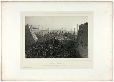 Captura da Courtine 6-7, de Souvenirs of Italy: Rome Expedition de Denis Auguste Marie Raffet