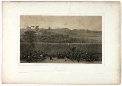 Captura da Villa Pamfili, de Souvenirs of Italy: Roma Expedition de Denis Auguste Marie Raffet