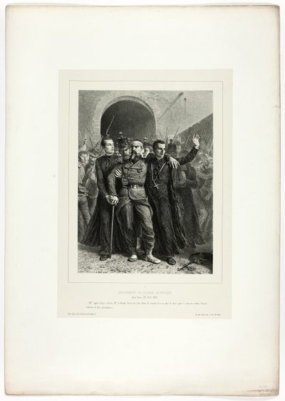 Devoção do clero católico em Roma, 30 de abril de 1849, de Souvenirs d