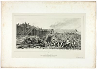 Round Way, de Souvenirs of Italy: Expedição de Roma de Denis Auguste Marie Raffet