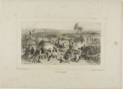 O acampamento de Denis Auguste Marie Raffet