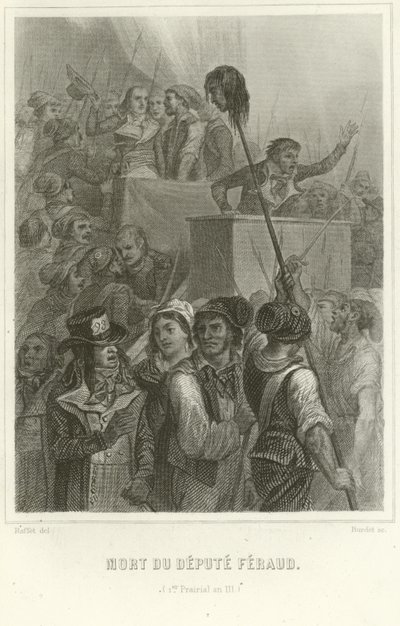 A morte do deputado Feraud de Denis Auguste Marie Raffet