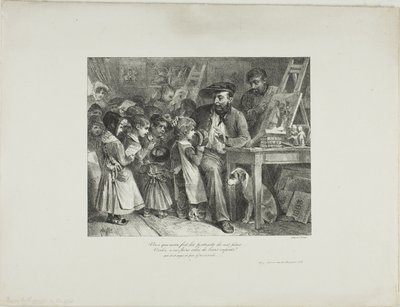 Vós que fizestes retratos dos nossos pais... fá-los-íeis dos seus filhos de Denis Auguste Marie Raffet