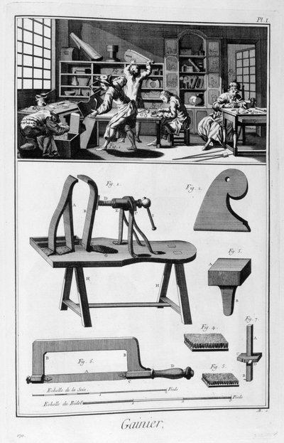Fabricantes de casos, 1751-1777 de Denis Diderot